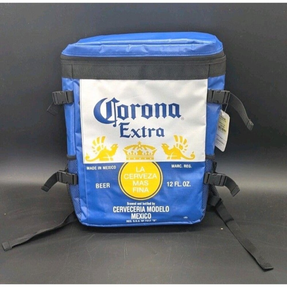Corona Extra Beer Soft Side Cooler Backpack 18-24 Cans/12 Bottles Cinco De Mayo